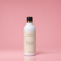 Hair Shampoo on Pink Background