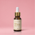 Vitamin C&E Serum on Pink Background